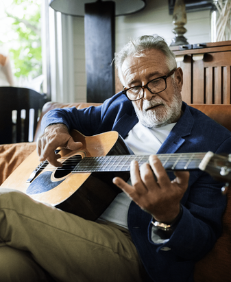Music and Art Lessons for Seniors