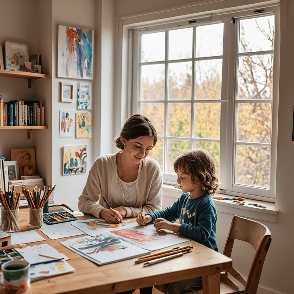 Art Education at Home: Complementing Formal Art Classes
