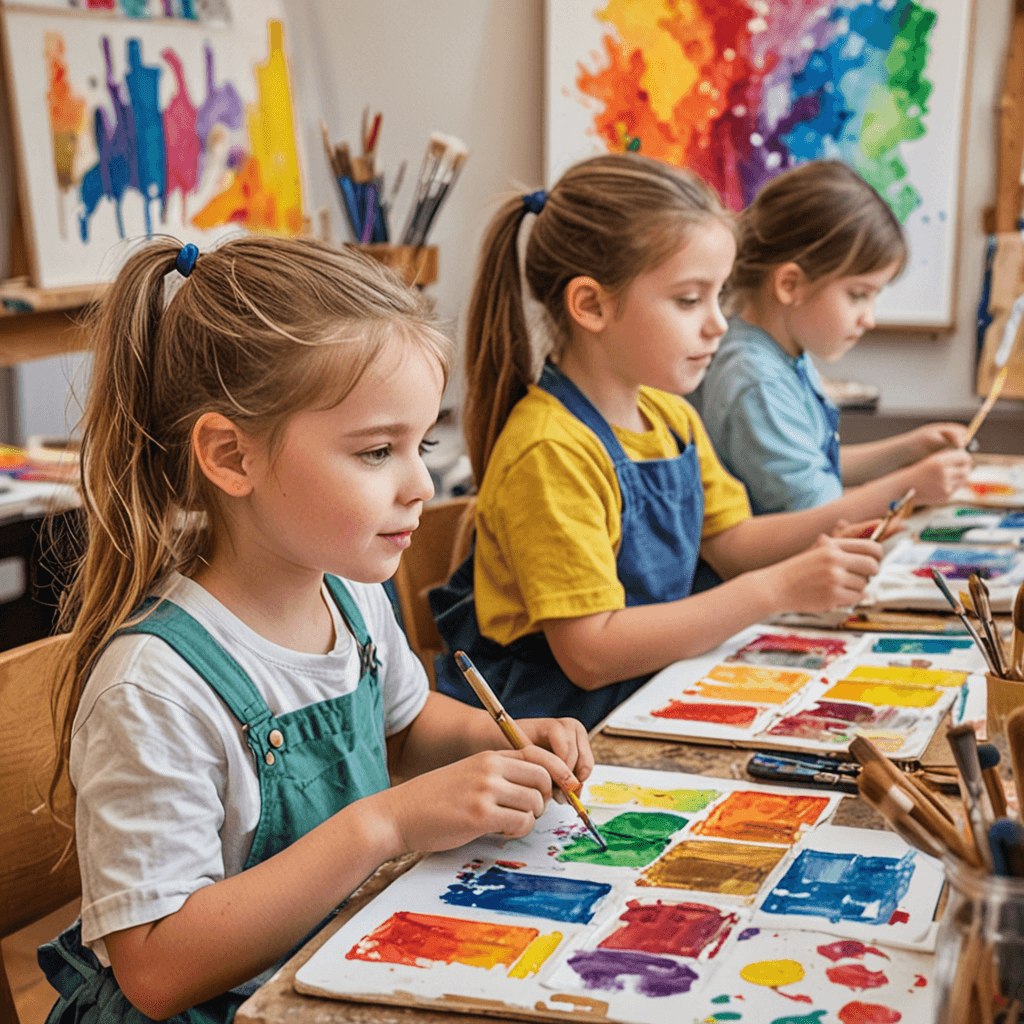 Art Classes for Children: Building Creative Skills in Etobicoke