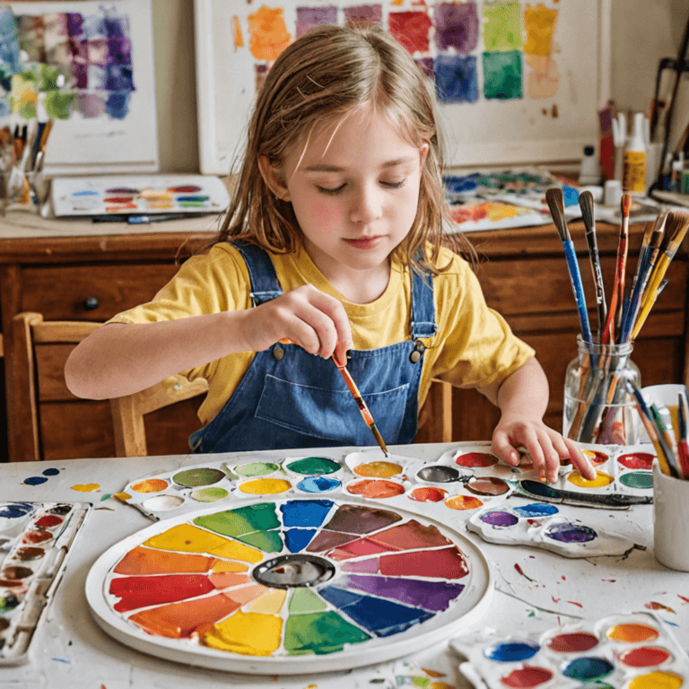 Color Theory For Children In Etobicoke: Understanding Art Fundamentals